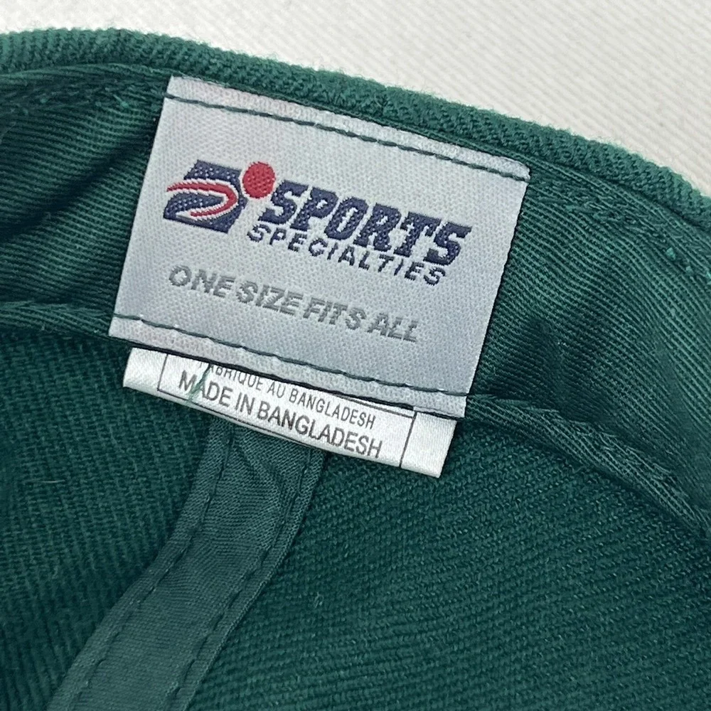 Sports Specialties Green‎ Bay Packers Snapback Hat Front Logo NFL Wool Blend